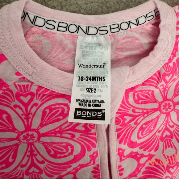 BONDS Zip Wondersuit – Size 2 (18-24 months) – Marakesh Madness toddler - Picture 4 of 11